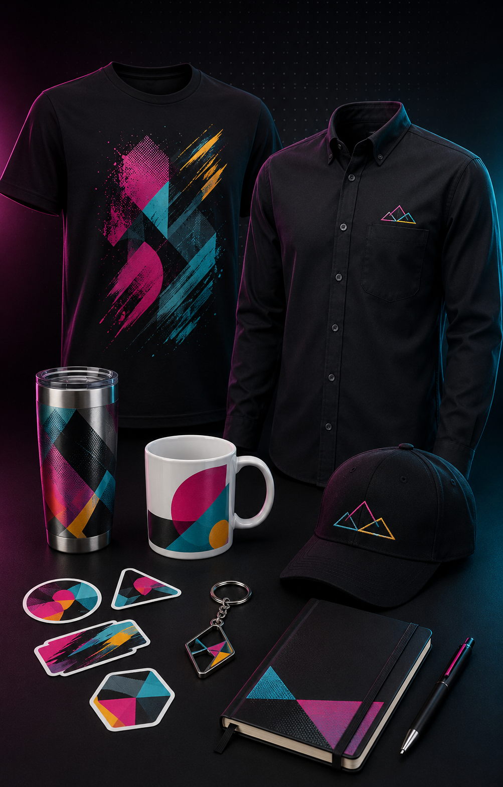 Playera, uniforme, termo, taza, gorra, stickers y promocionales personalizados